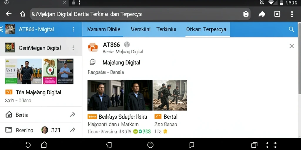 Tampilan antarmuka aplikasi AT866 yang menarik dan informatif.