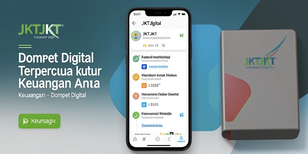 Tampilan antarmuka aplikasi JKTJKT yang mudah dipahami.
