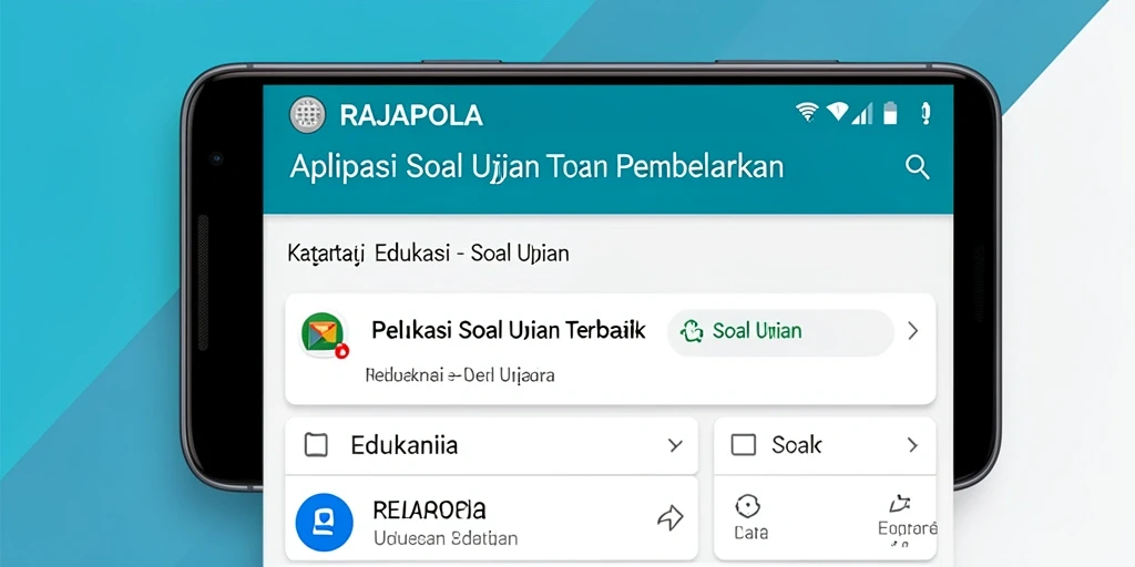 Tampilan antarmuka aplikasi RAJAPOLA yang ramah pengguna.