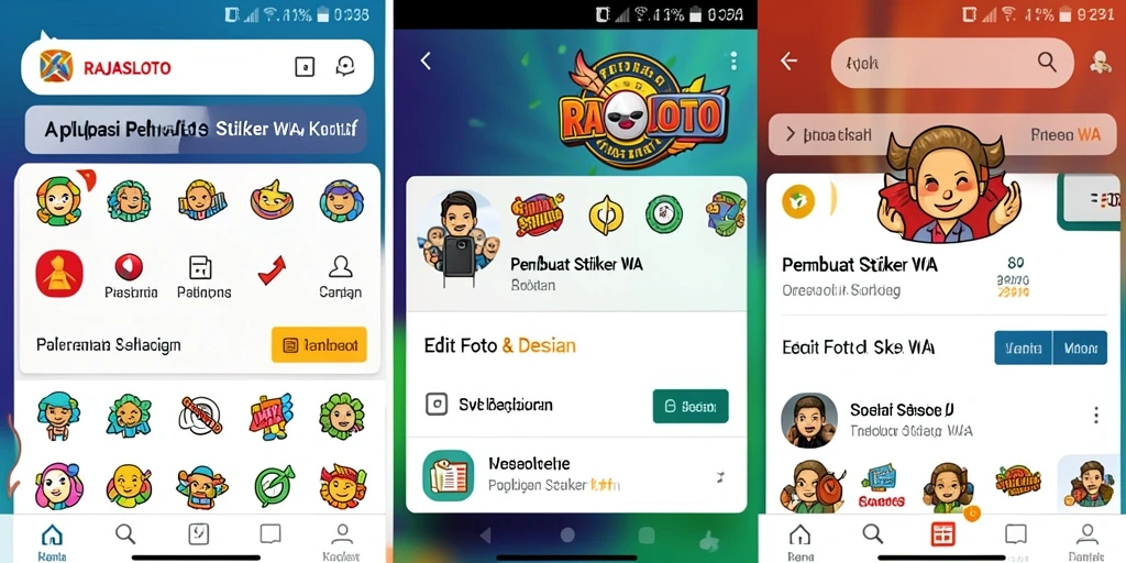 Tampilan antarmuka RAJASLOTO yang user-friendly dan fungsional.
